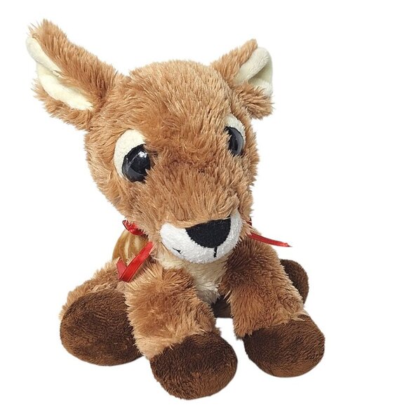 Aurora World Dreamy Eyes Fiona Fawn Brown Plush Stuffed Animal 2003 10" - Picture 1 of 7
